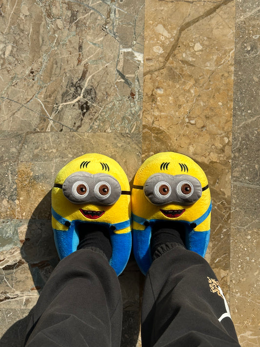 Minion Plush Slippers