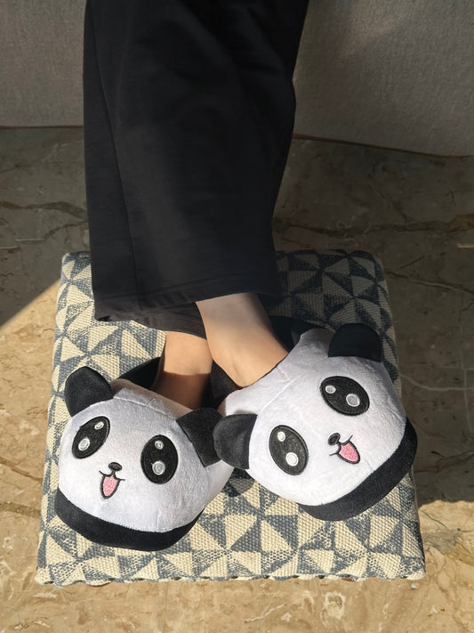 Panda Plush Slippers