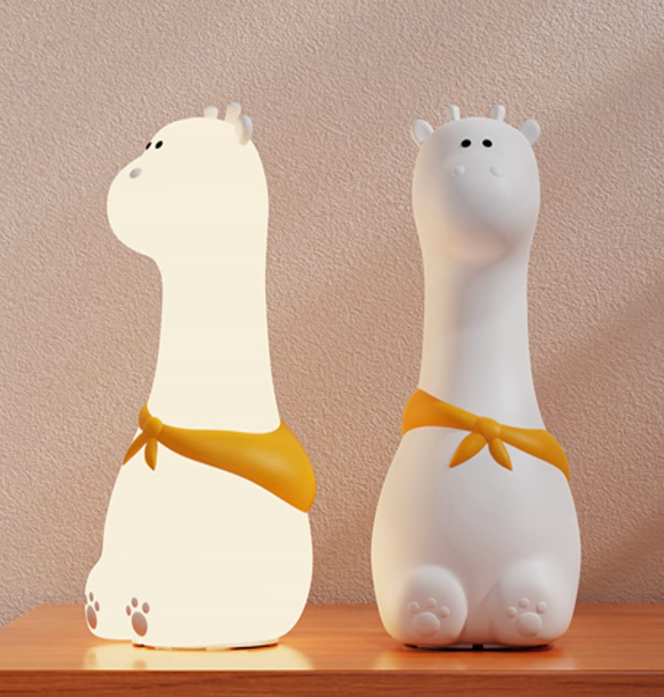 Silicone Giraffe Night Lamp