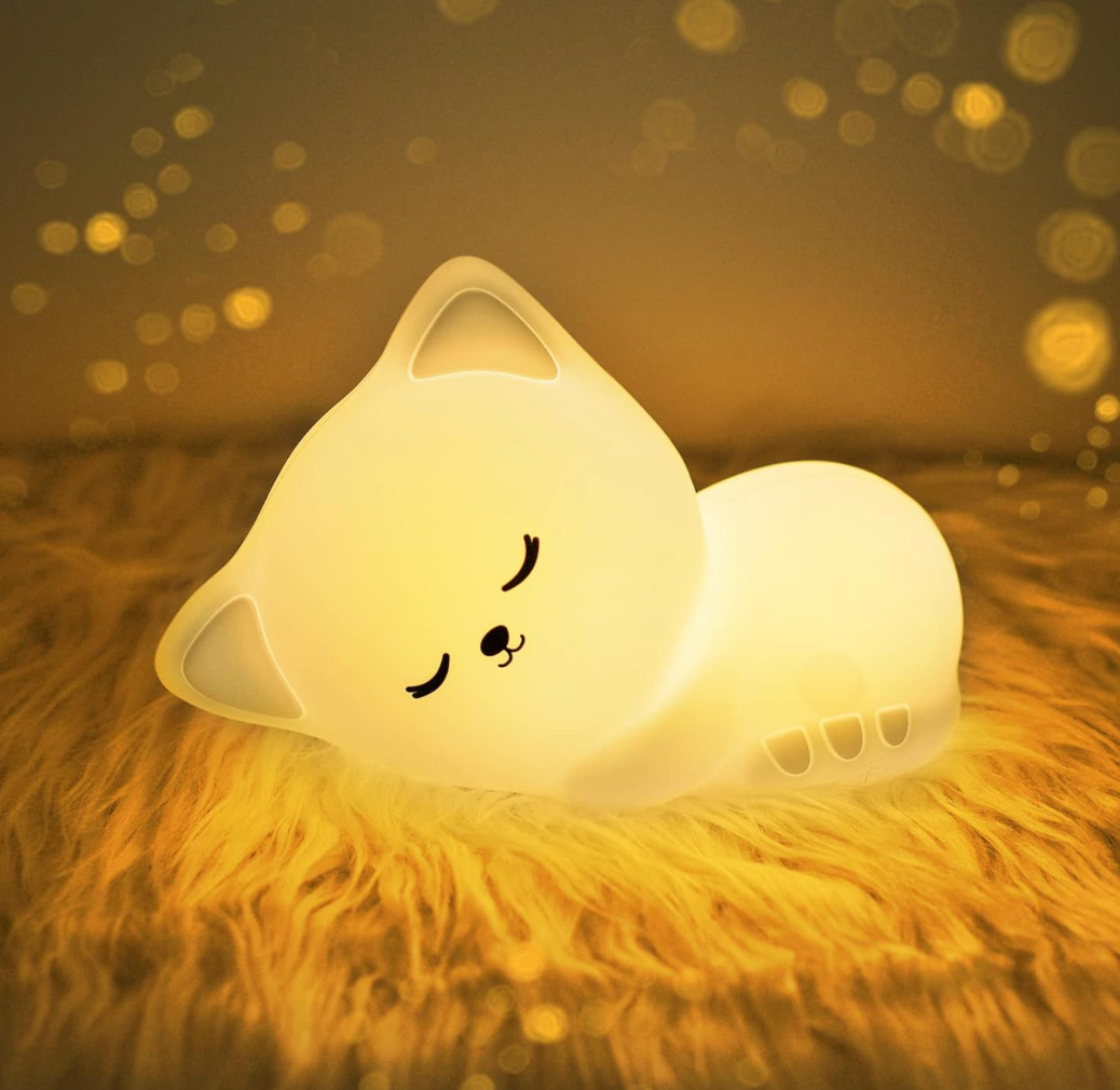 Sleeping Cat Lamp